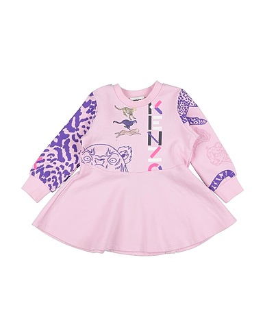KENZO KIDS Vestido para bebé  Pink 100% Cotton, Elastane