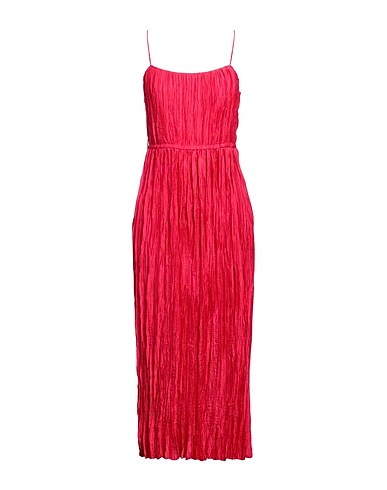ULLA JOHNSON Vestito lungo Fucsia 100% Poliestere