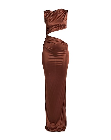 ATLEIN Long dress Brown 100% Viscose