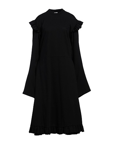 VETEMENTS Vestito midi Nero 100% Cotone