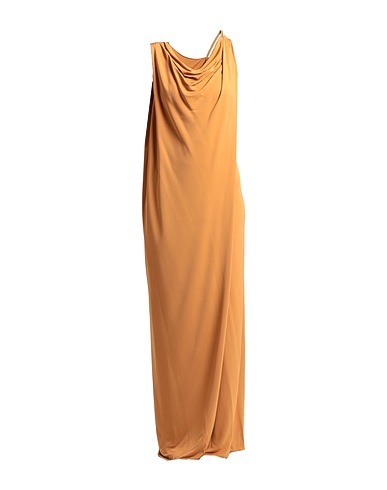 ALBERTA FERRETTI Long dress Camel 100% Viscose