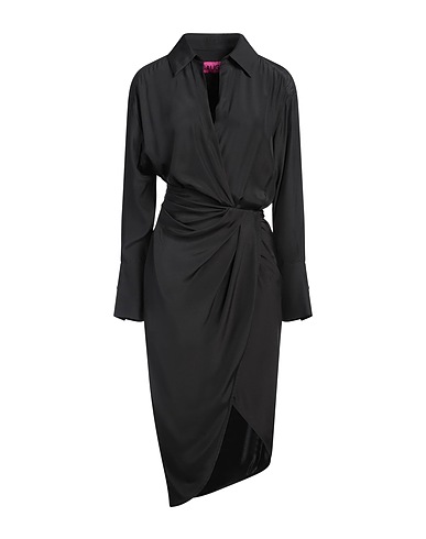 GAUGE81 Midi dress Black 100% Silk