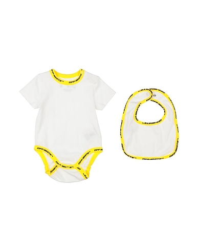 OFF-WHITE™ KIDS Baby accessories set 100% Cotton