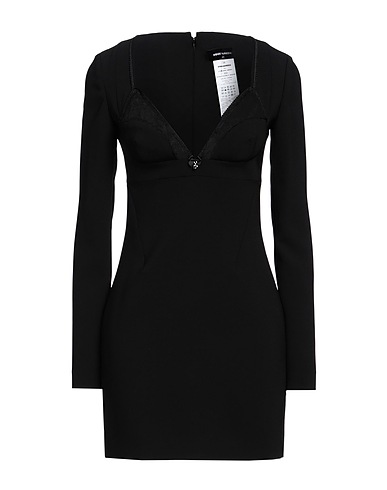 DSQUARED2 Sheath dress Black 100% Polyester, Polyurethane, Polyamide, Viscose