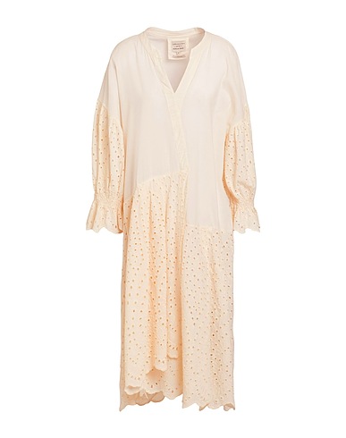 ALESSIA SANTI Midi dress Ivory 100% Cotton