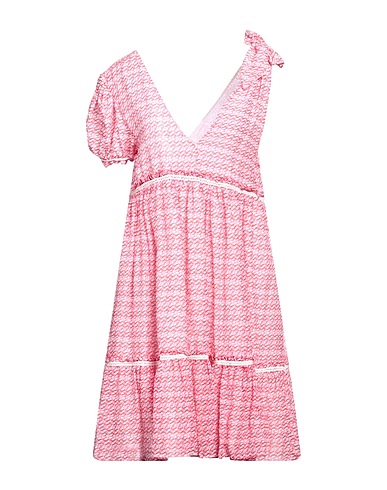 ALESSIA SANTI Short dress 73% Cotton, 27% Silk