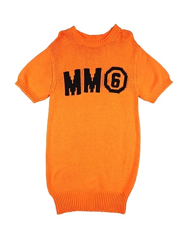 MM6 MAISON MARGIELA Dress Orange 84% Cotton, 16% Polyamide