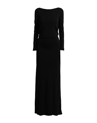 DSQUARED2 ロングワンピース・ドレス ブラック レーヨン 100%