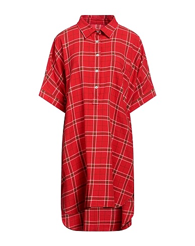 BELLEROSE Vestito chemisier Rosso 100% Cotone