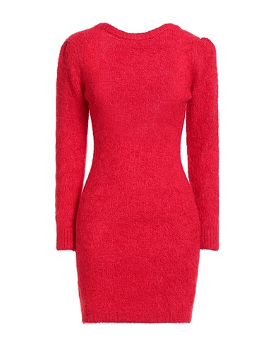 BA&SH Knit dress Red 78% Alpaca wool, 19% Polyamide, 3% Elastane