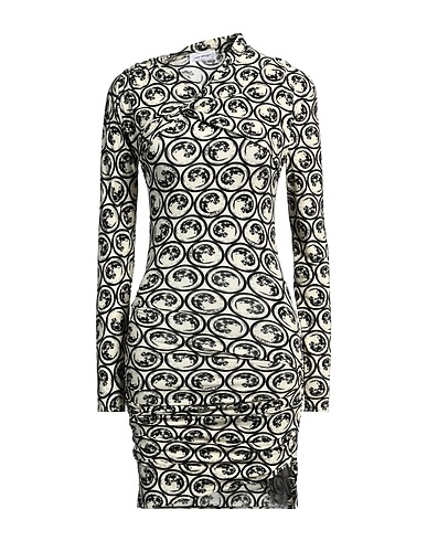 OFF-WHITE™ Sheath dress Ivory 87% Polyamide, 13% Elastane