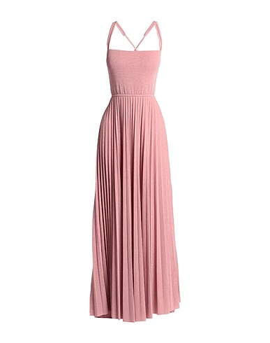 PINKO Long dress Pink 59% Polyester, 17% Metallic fiber, 16% Polyamide, 8% Elastane