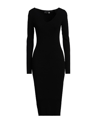 PINKO Midi dress Black 70% Viscose, 30% Polyester