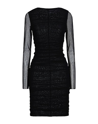PINKO Midi dress Black 92% Polyamide, 8% Elastane
