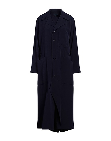 YOHJI YAMAMOTO Midi dress Black 57% Triacetate, 43% Polyester