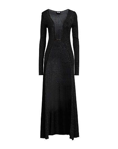 VERSACE JEANS COUTURE Cardigan Black 58% Viscose, 38% Polyamide, 4% Metallic Polyester