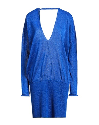 CIRCUS HOTEL Vestito corto Blu china 70% Viscosa, 30% Poliestere