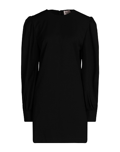 MARIUCCIA Short dress Black Polyester, Viscose, Elastane