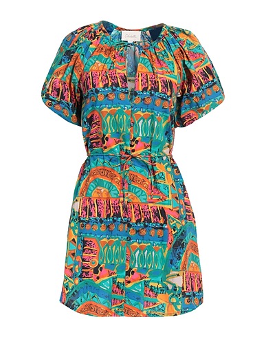 CLEOBELLA Short dress Green 100% Organic cotton