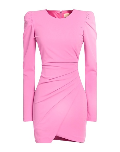 ANIYE BY Короткое платье Розовый 95% Полиэстер, 5% Эластан