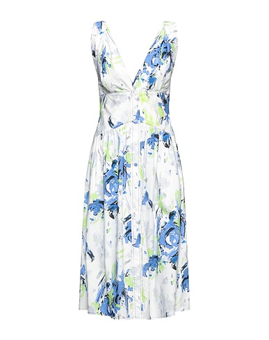 PHILOSOPHY di LORENZO SERAFINI Midi dress White 100% Cotton