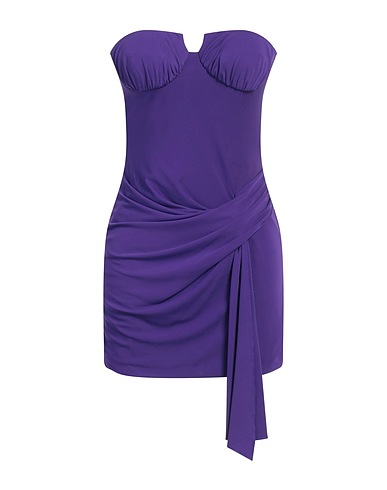 CRISTINAEFFE Sheath dress Purple 95% Polyester, 5% Elastane