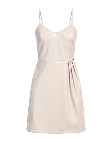 ARMANI EXCHANGE Short dress Off white 100% Polyester, Polyurethane