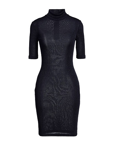 SPORTMAX Kurzes Kleid Nachtblau 78% Viskose, 12% Metallfaser, 10% Polyamid