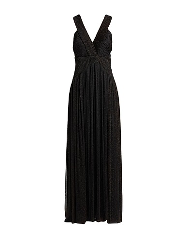 NENETTE Robe élégante Noir 70% Polyamide, 30% Lurex®