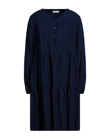REYER Shirt dress Slate blue 100% Linen