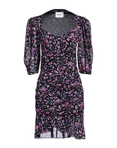 MARANT ÉTOILE Short dress Purple 100% Cotton