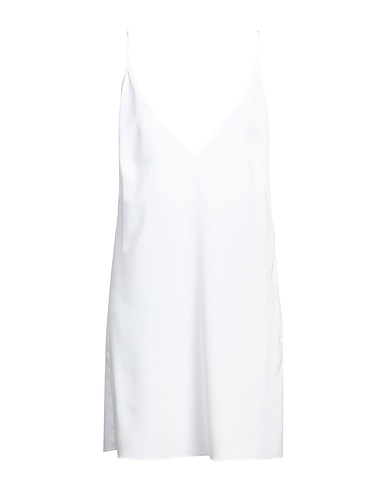 SANDRO Short dress White 100% Polyester