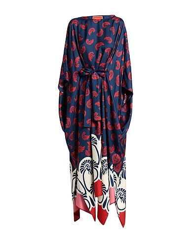 LA DOUBLE J Long dress Navy blue 100% Silk