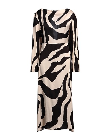 KAOS Midi dress Sand 100% Viscose