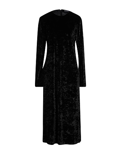 REYER Midi dress Black 62% Polyester, 29% Polyamide, 9% Elastane