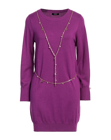 RELISH Sheath dress Mauve 80% Viscose, 20% Polyamide