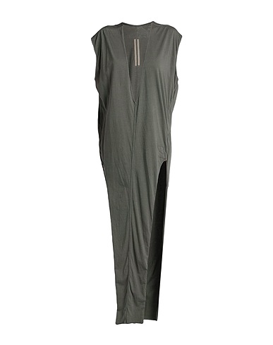 DRKSHDW by RICK OWENS Long dress Grey 100% Cotton