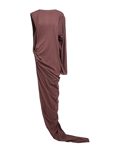 DRKSHDW by RICK OWENS Long dress Mauve 100% Cotton