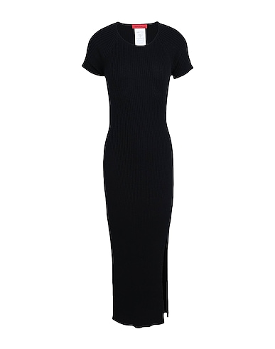 MAX&Co. Long dress TERUEL NERO 60% Cotton, 40% Viscose