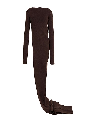 RICK OWENS Cashmere blend Brown 97% Cashmere, 2% Virgin Wool, 1% Elastane