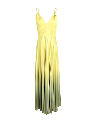 MAX&Co. Vestido largo VIVETTA Verde lima 100% Poliéster