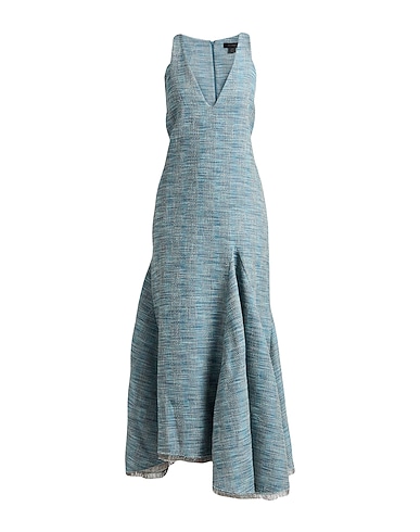 ELLERY Long dress 84% Cotton, 7% Polyamide, 6% Viscose, 3% Polyester