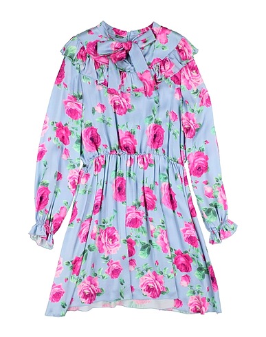 MISS BLUMARINE Vestito Celeste 100% Viscosa