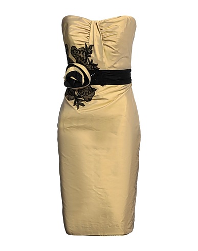 LINEA RAFFAELLI Midi dress Sand 100% Polyester
