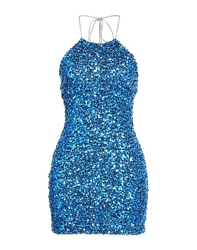 ANIYE BY Elegantes Kleid Azurblau 97% Polyester, 3% Elastan