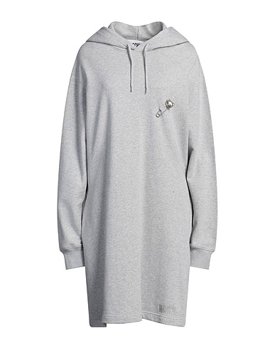 MOSCHINO Short dress Light grey 100% Cotton