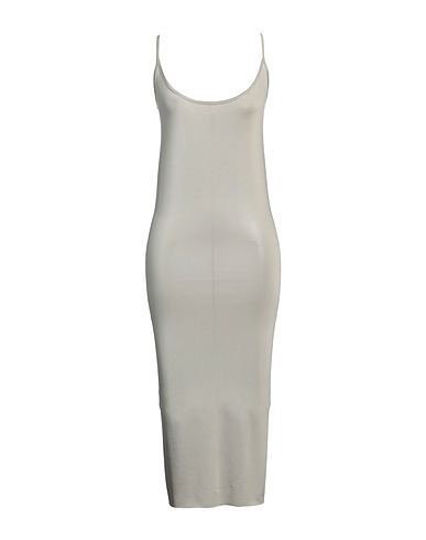 RICK OWENS LILIES Vestito midi Grigio chiaro 95% Viscosa, 5% Elastan
