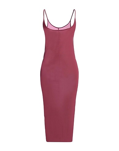 RICK OWENS LILIES Vestito midi Magenta 95% Viscosa, 5% Elastan