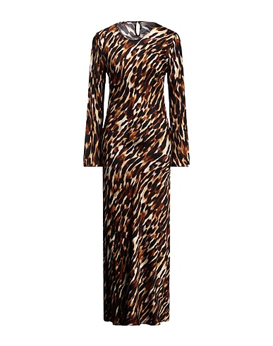JUCCA Long dress Beige 100% Viscose