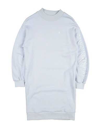 CALVIN KLEIN JEANS Dress Sky blue 100% Cotton